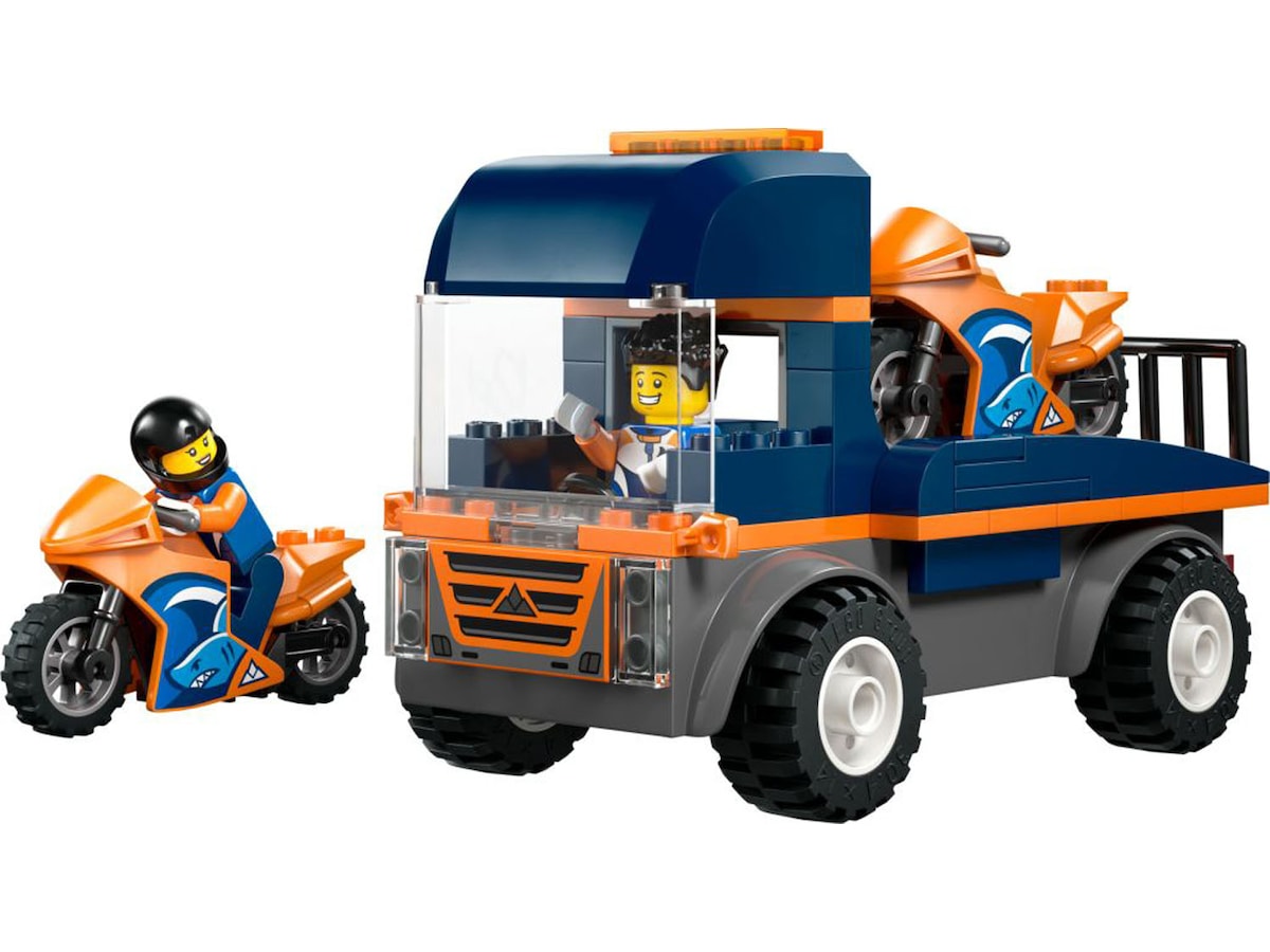 LEGO City Great Vehicles motorcykeltransport 60491 LEGO