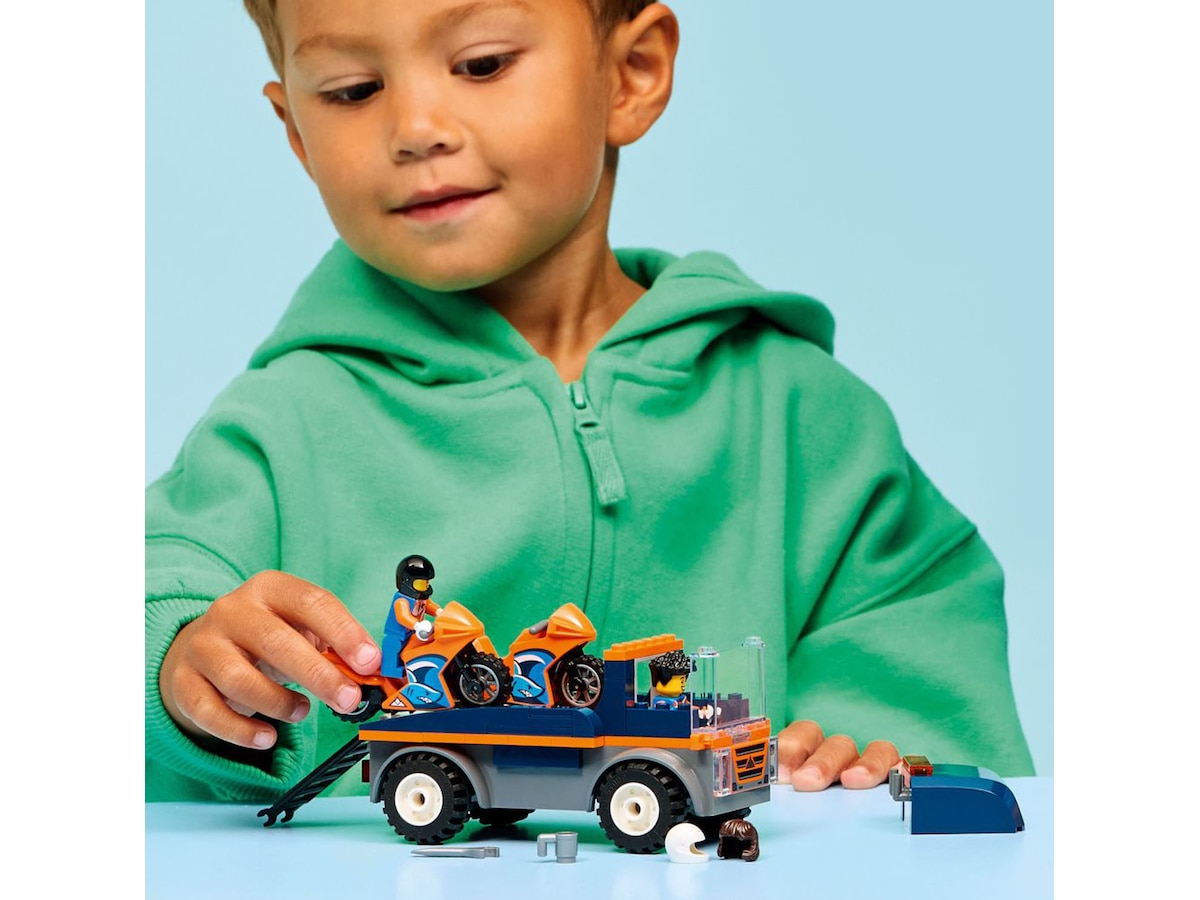 LEGO City Great Vehicles motorcykeltransport 60491 LEGO