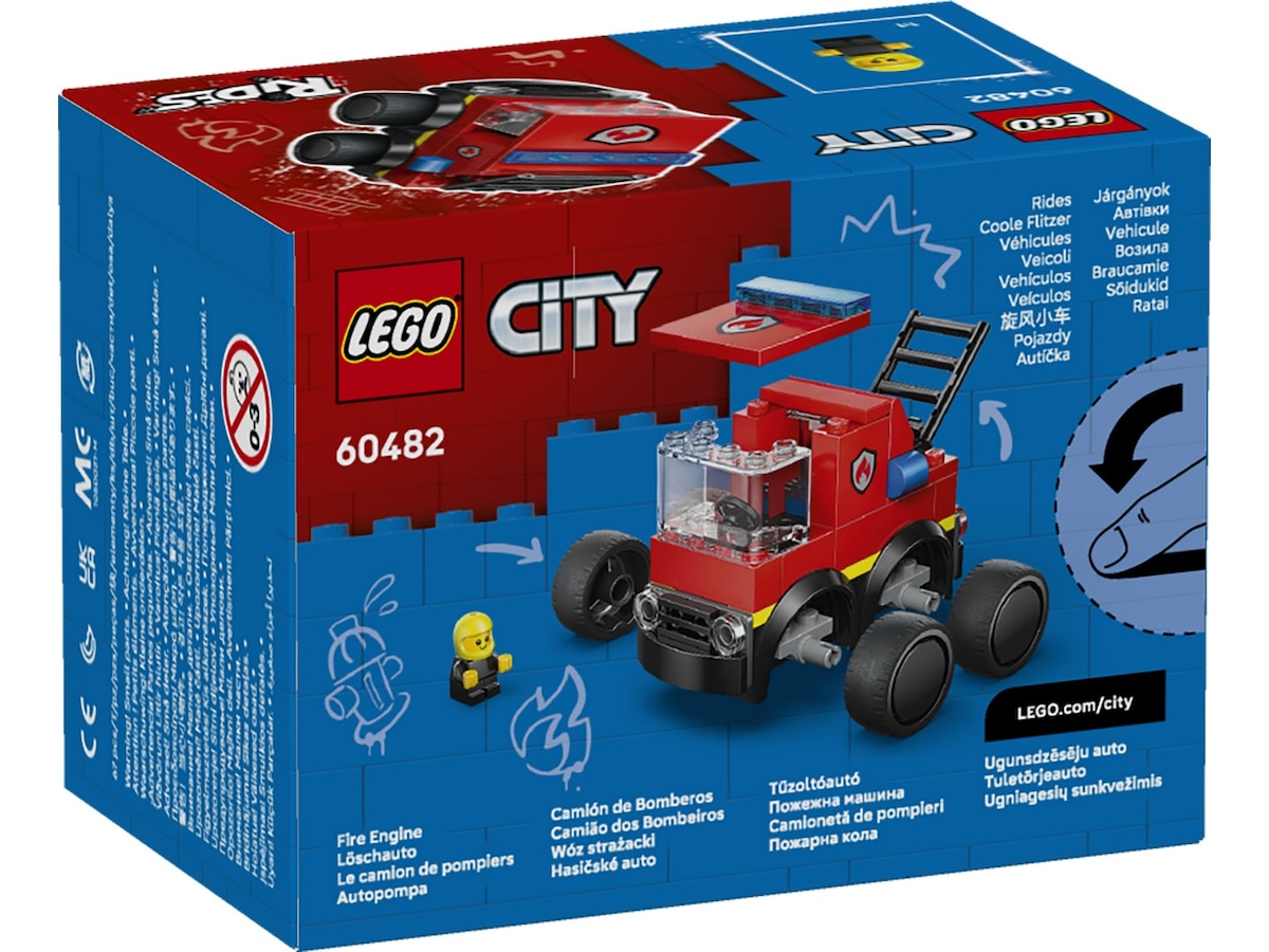 LEGO City fordon – brandbil 60482 LEGO