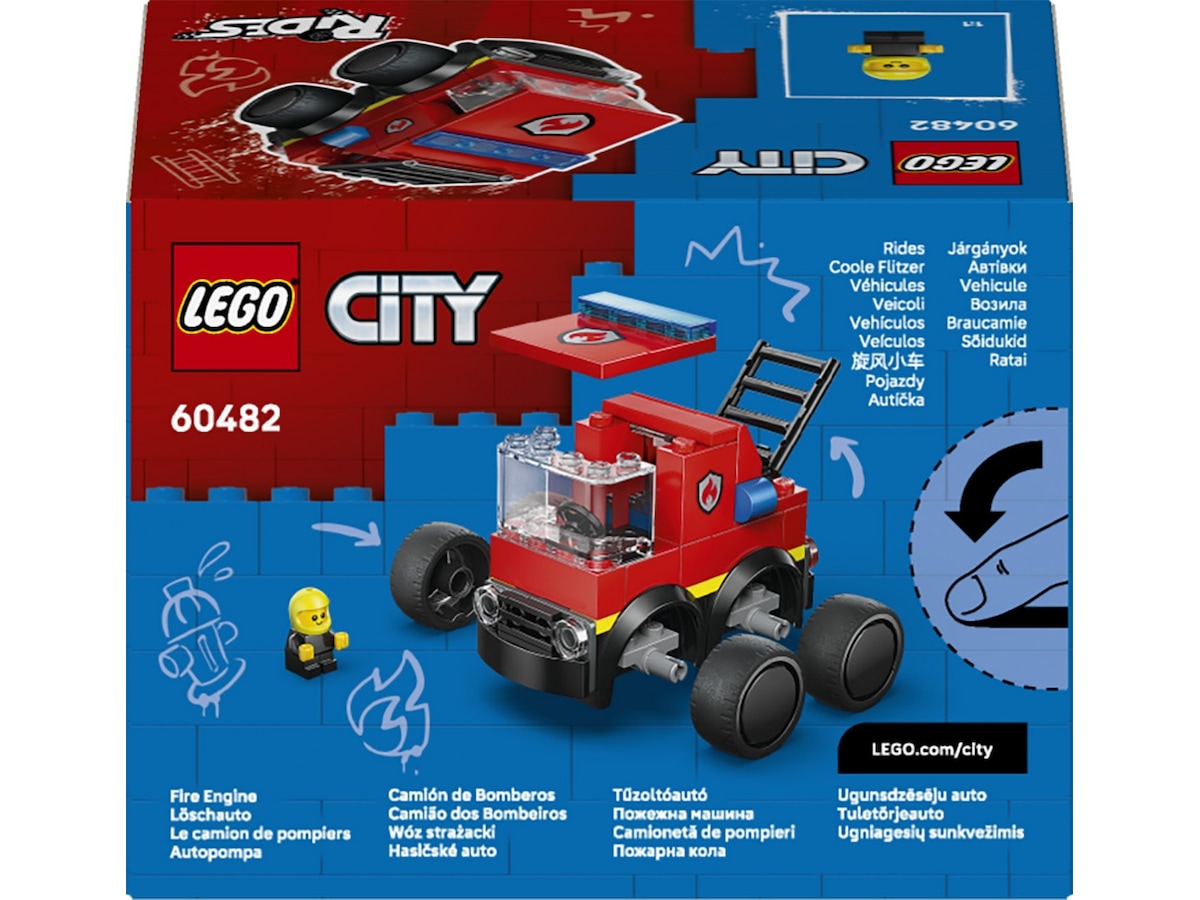 LEGO City fordon – brandbil 60482 LEGO