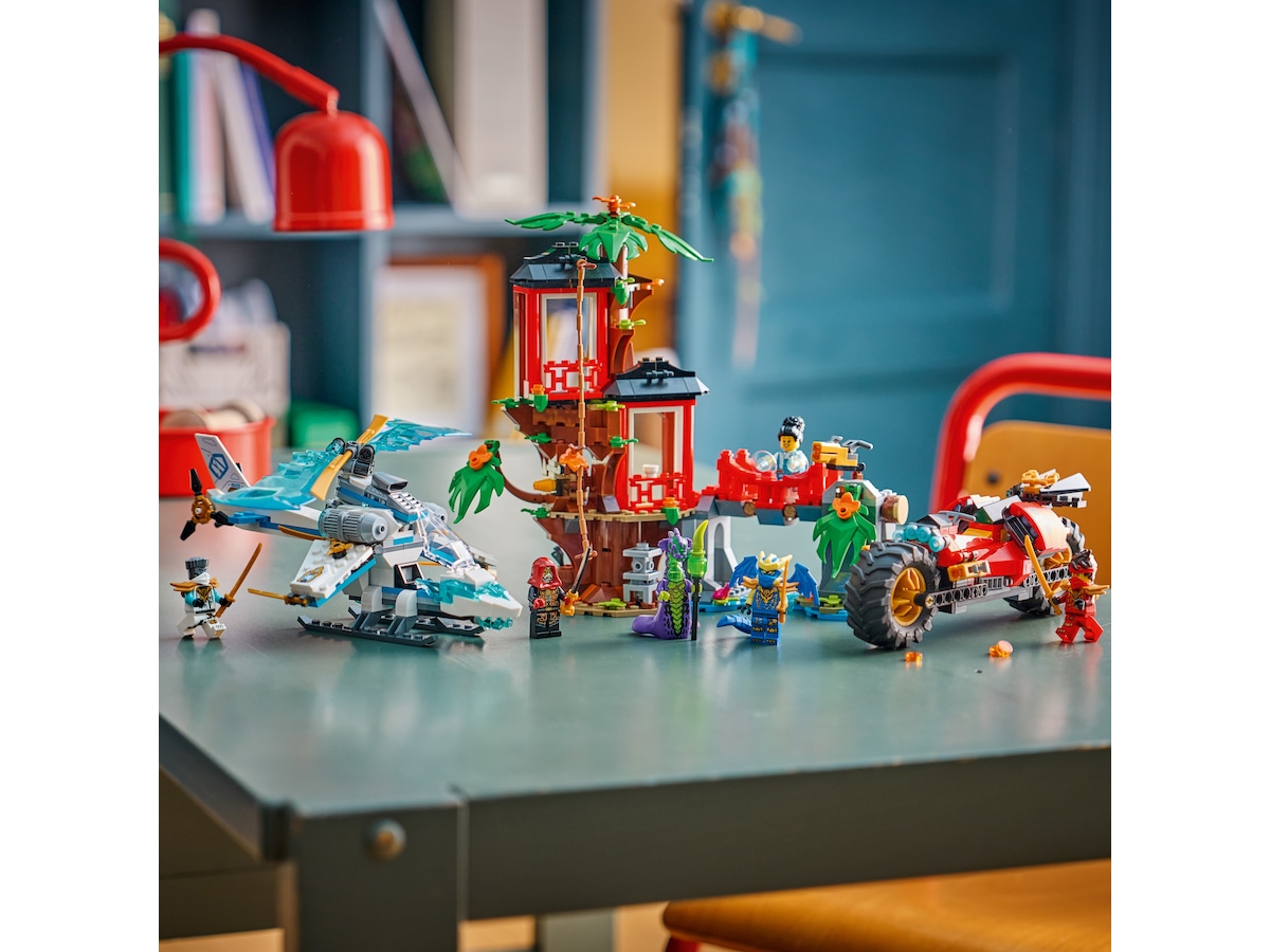 LEGO Ninjago action i ninjornas trädkoja 71857 LEGO