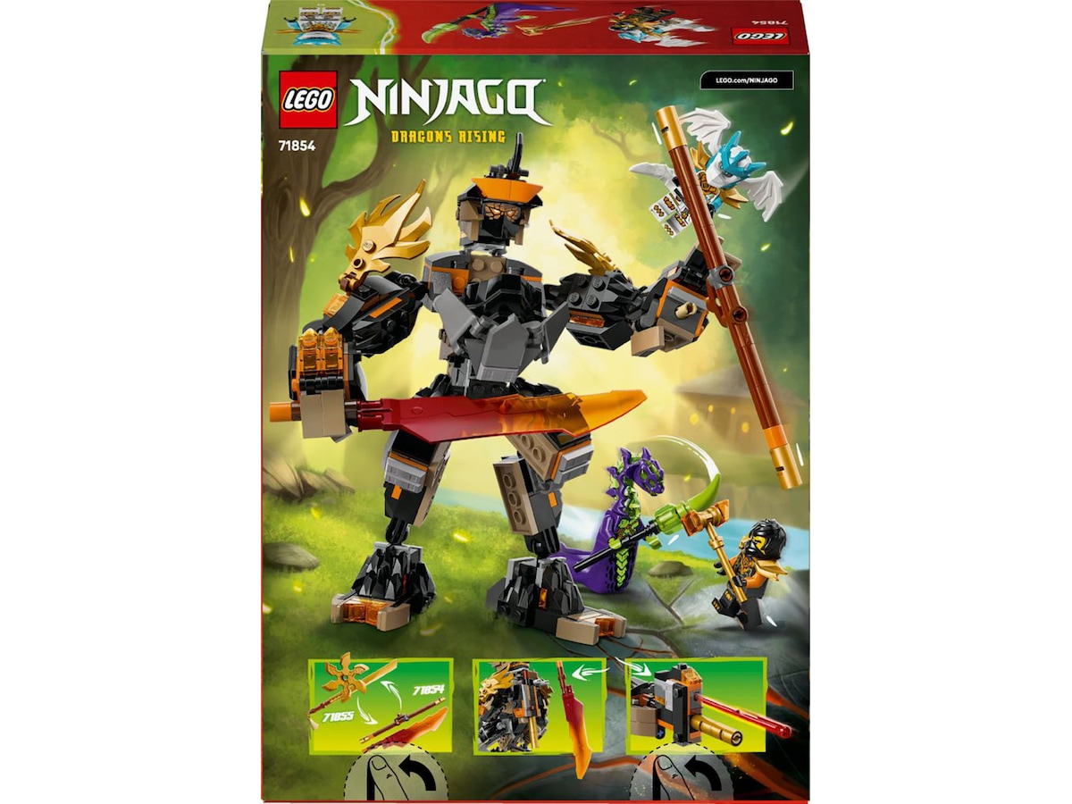 LEGO Ninjago Coles uppdragsrobot och Drak-Zane 71854 LEGO