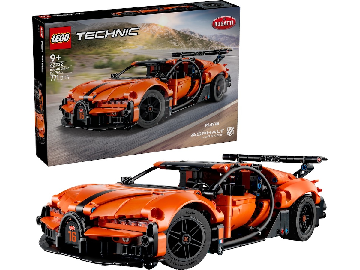 LEGO Technic Bugatti Chiron Pur Sport-hyperbil 42222