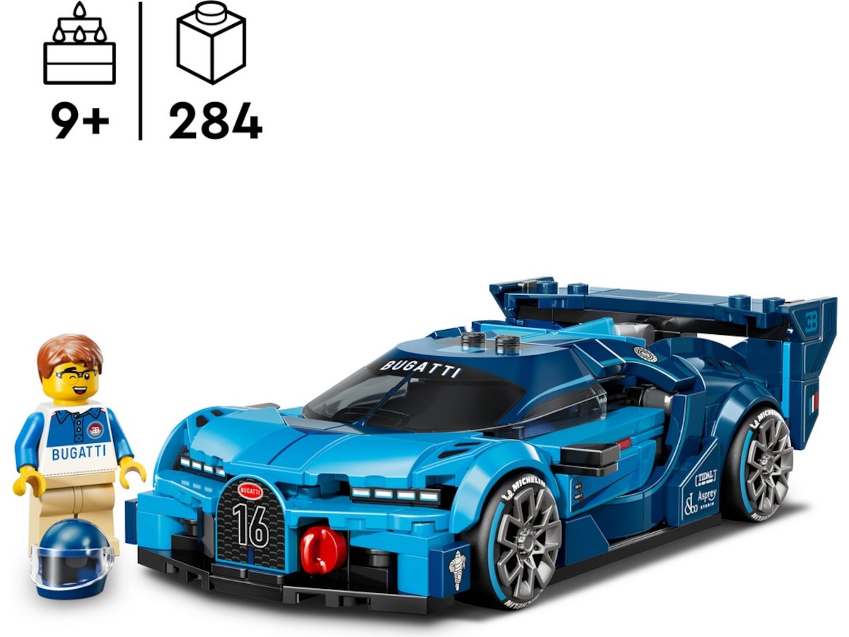 LEGO Speed Champions hypersportbilen Bugatti Vision GT 77253 LEGO
