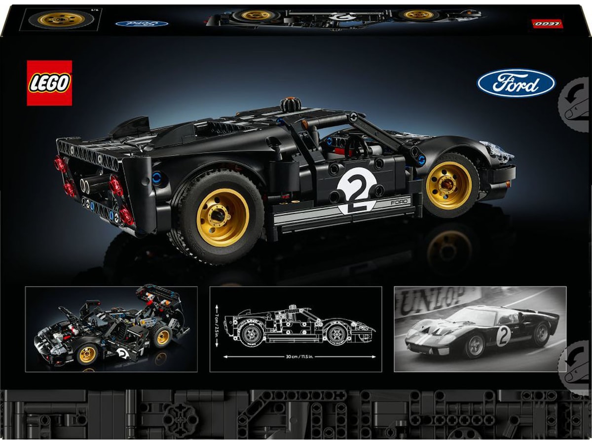 LEGO Technic 1966 Ford GT40 MKII racerbil 42223 LEGO