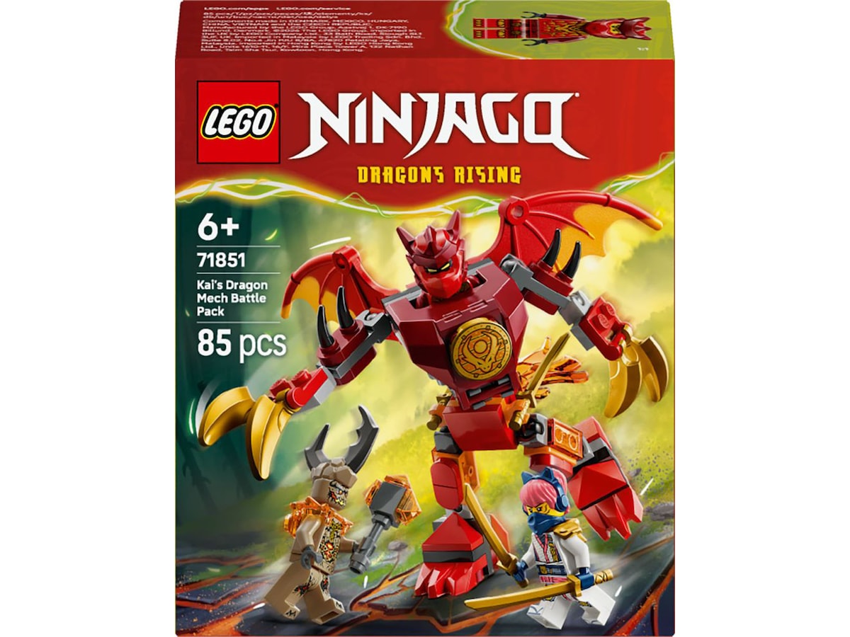 LEGO Ninjago Kais drakrobot – stridspaket 71851 LEGO