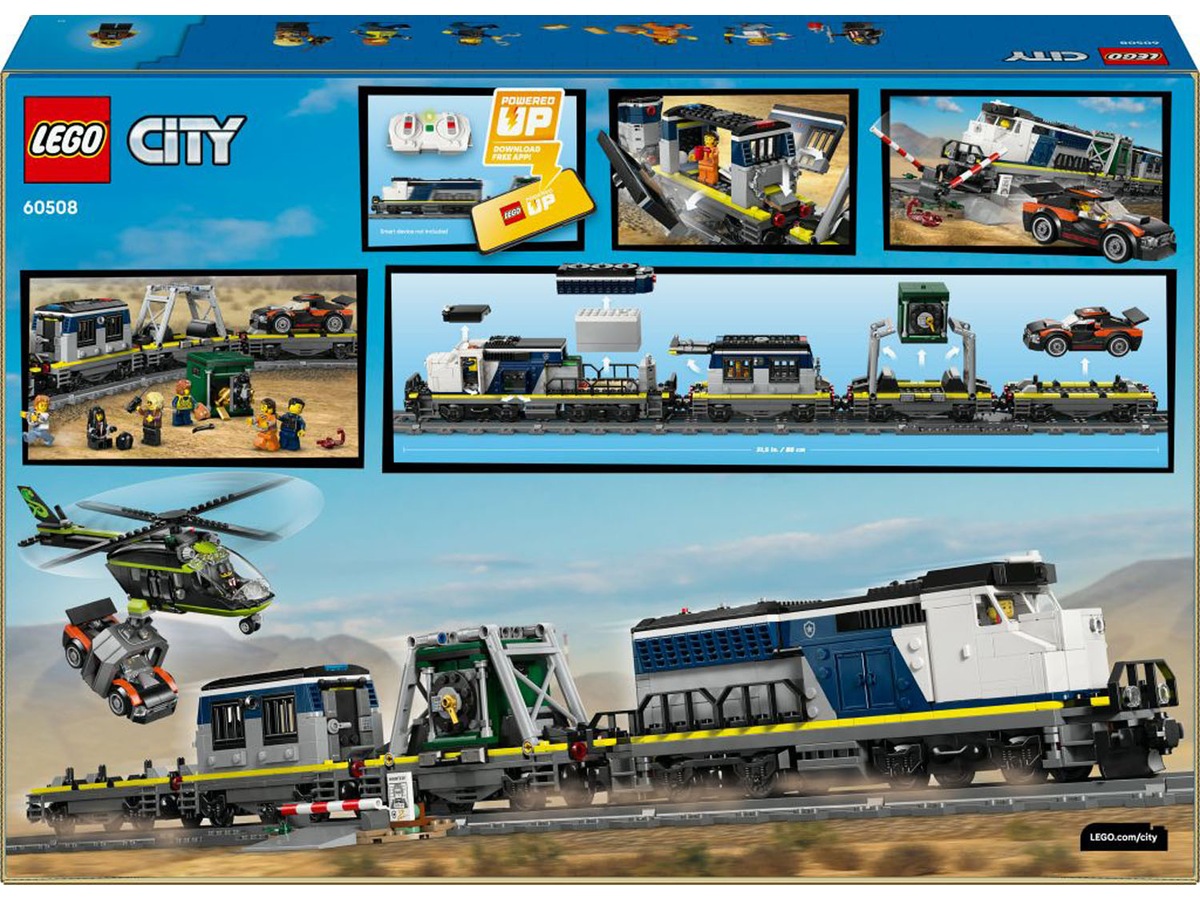 LEGO City polis - tågrån 60508 LEGO