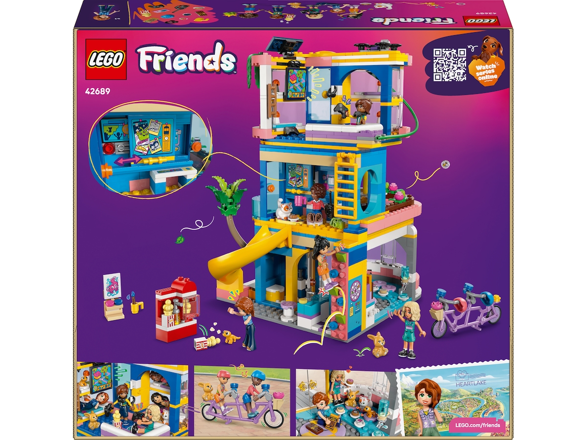 LEGO Friends vännernas klubbhus i Heartlake City 42689 LEGO
