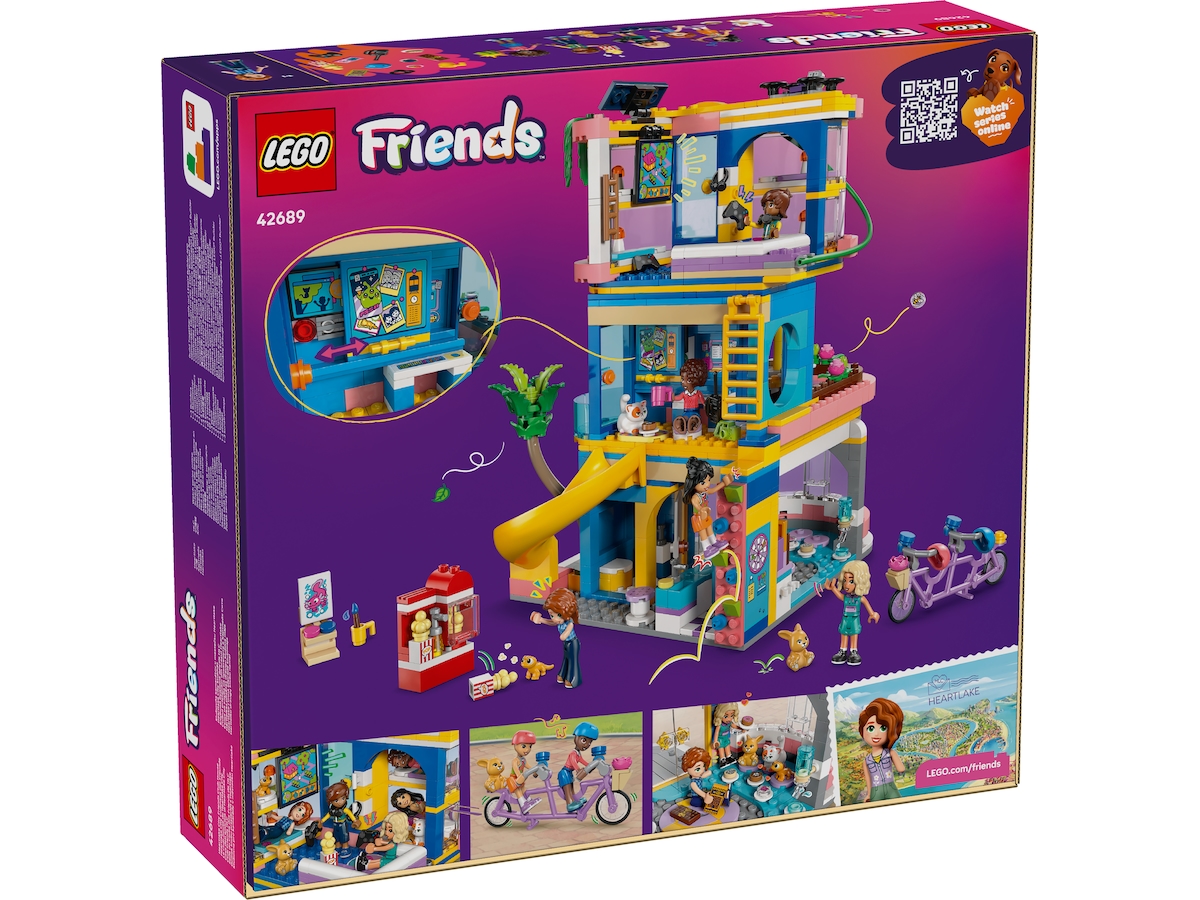 LEGO Friends vännernas klubbhus i Heartlake City 42689 LEGO