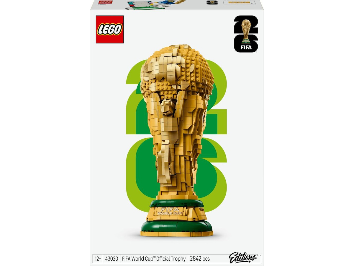 LEGO Editions Sports officiell pokal från fotbolls-VM 43020 LEGO