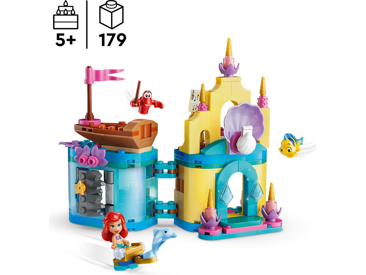 LEGO Disney Princess Ariels magiska minipalats 43285 LEGO