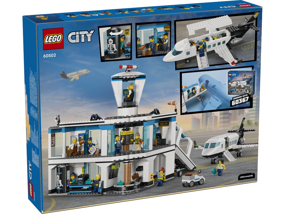 LEGO My City lyplats och flygplan 60502 LEGO