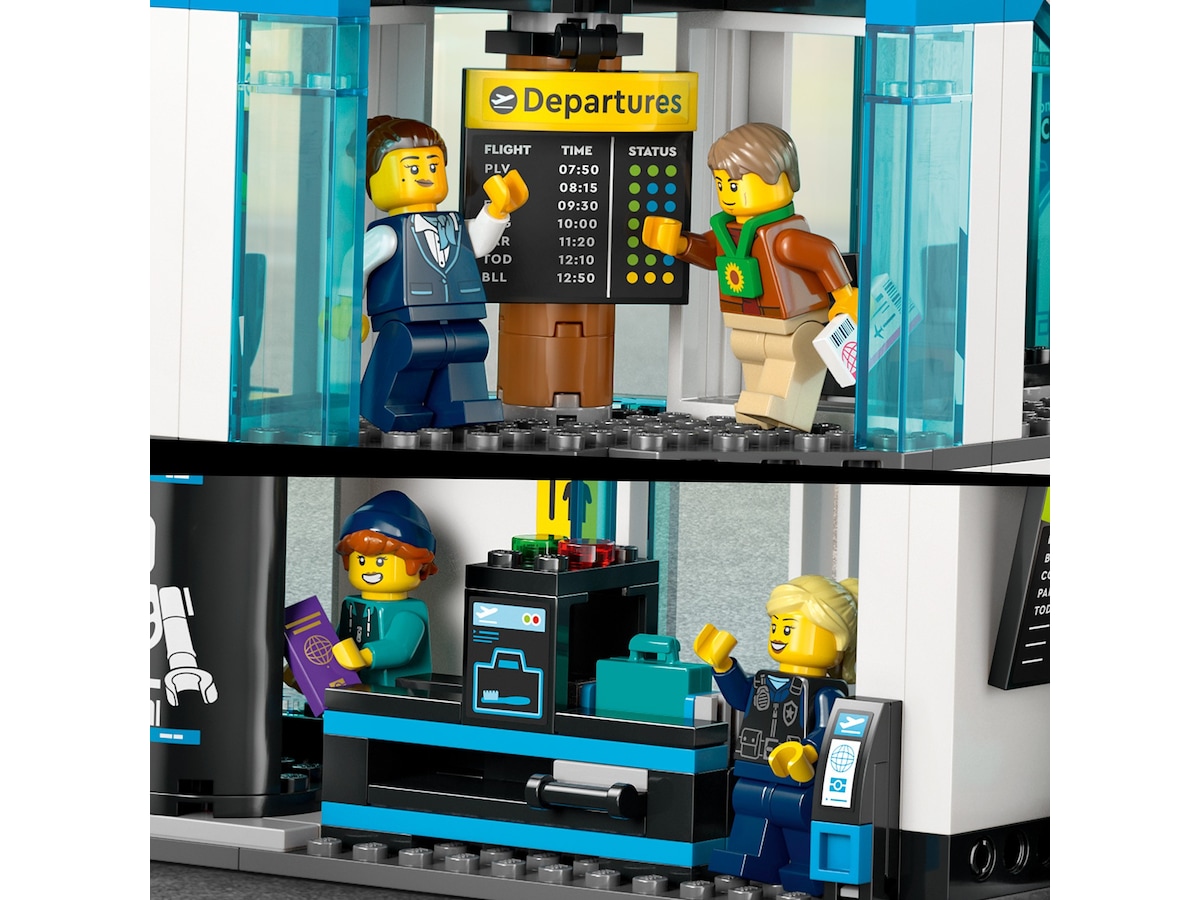 LEGO My City lyplats och flygplan 60502 LEGO