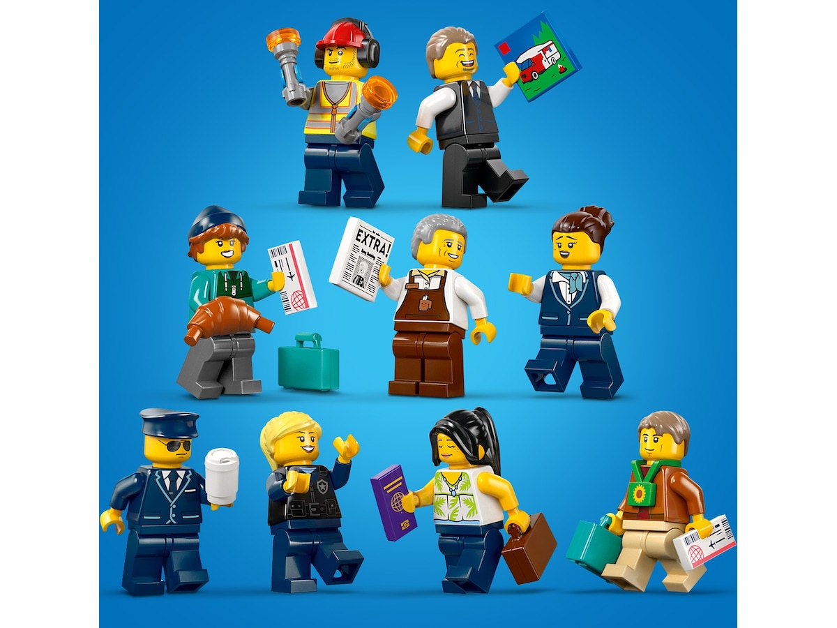 LEGO My City lyplats och flygplan 60502 LEGO