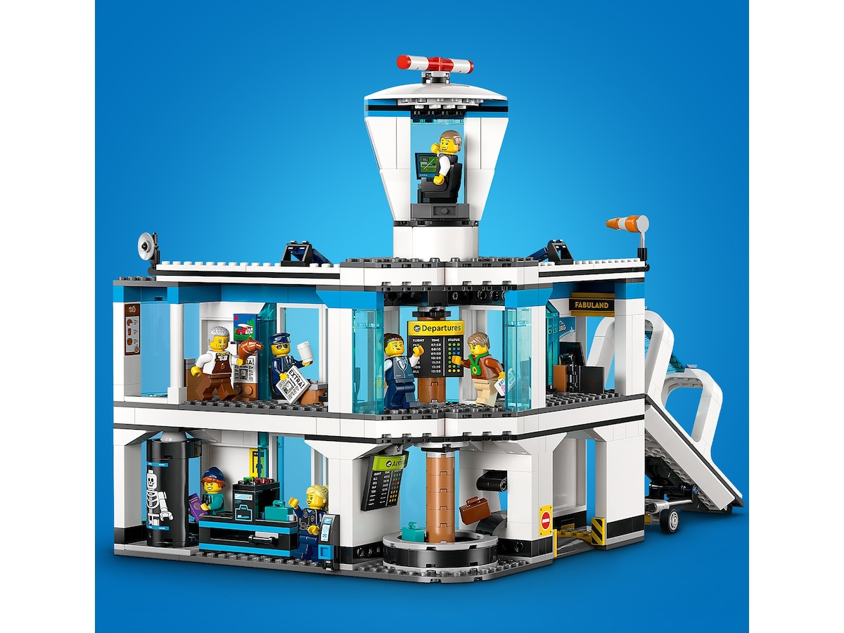 LEGO My City lyplats och flygplan 60502 LEGO