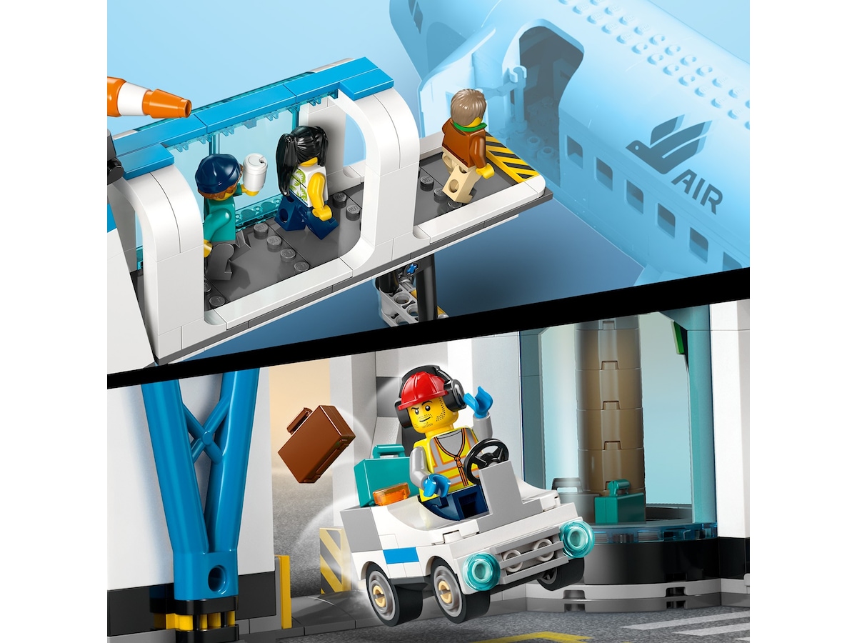 LEGO My City lyplats och flygplan 60502 LEGO
