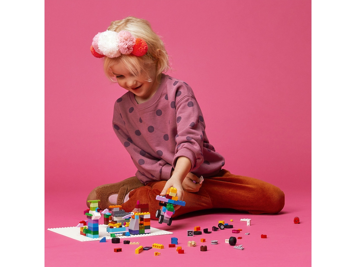 LEGO Classic byggplatta 11026 (vit) LEGO