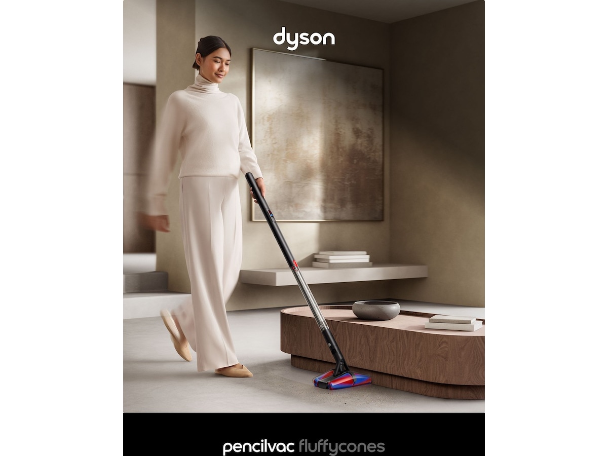 Dyson Pencilvac Fluffycones sladdlös dammsugare Skaftdammsugare