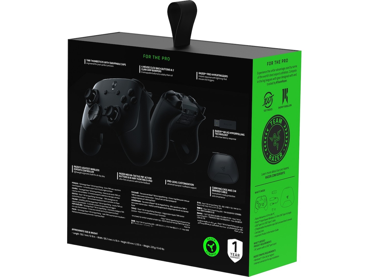 Razer Wolverine V3 Pro PC-kontroll Tillbehör till spelkonsoler