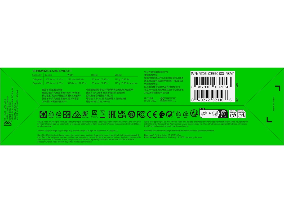 Razer Kishi V3 Tillbehör till spelkonsoler