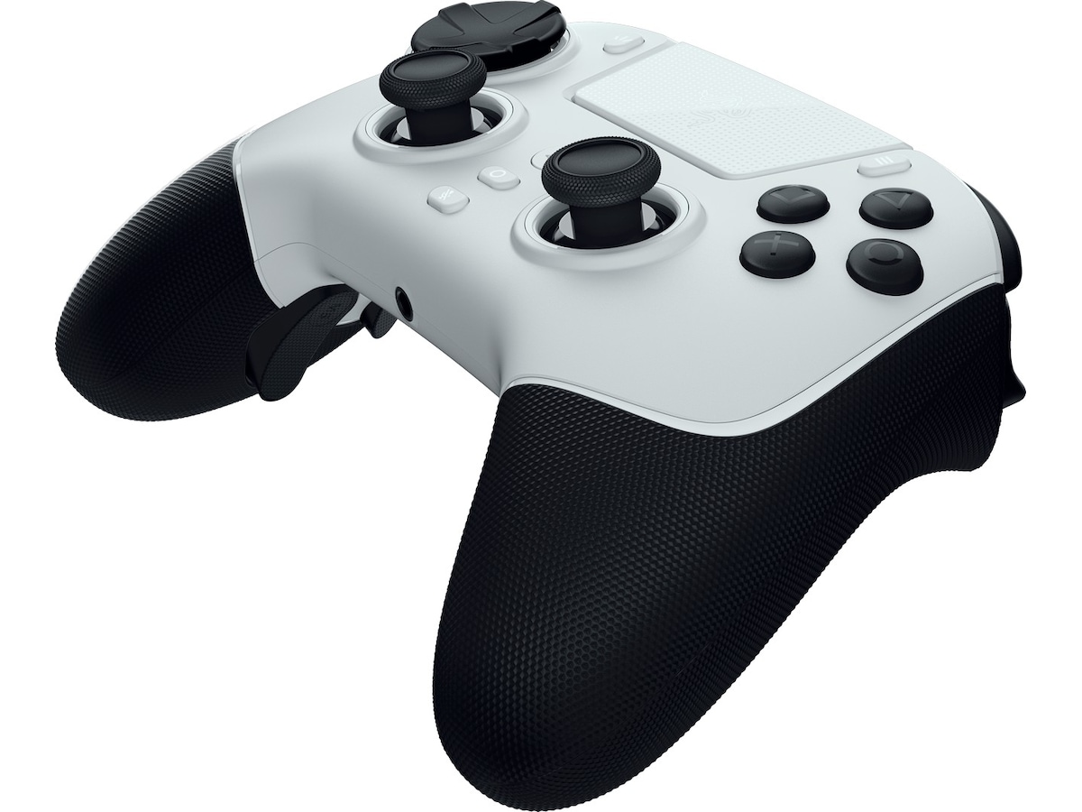 Razer Raiju V3 Pro trådlös kontroll för PS5 och PC (vit) Tillbehör till spelkonsoler
