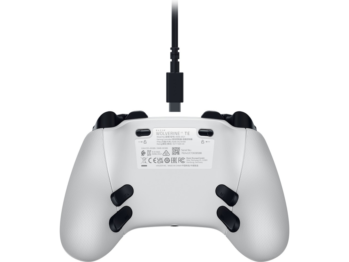 Razer Wolverine V3 TE trådbunden kontroll för Xbox X/S och PC (vit) Tillbehör till spelkonsoler