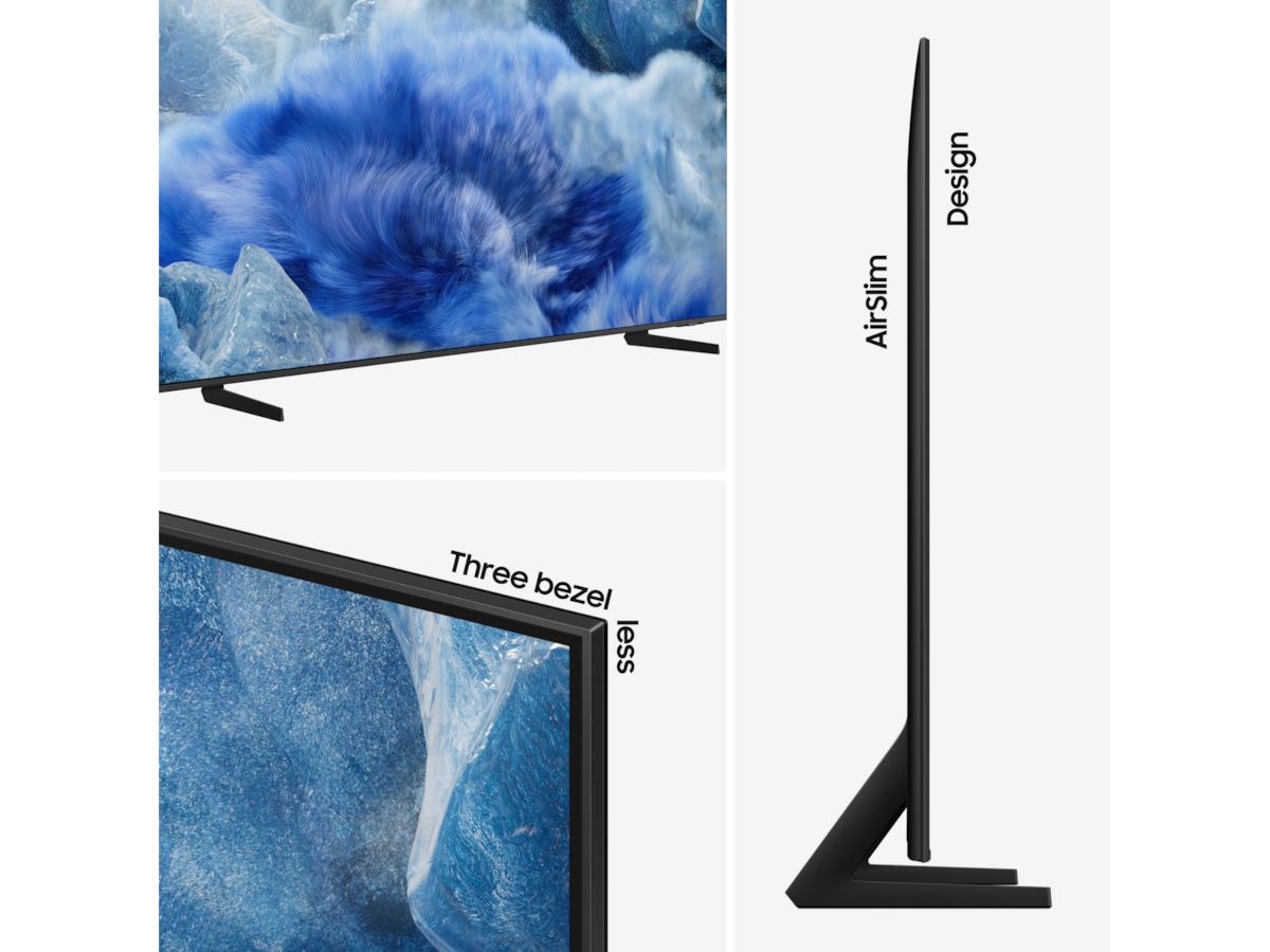 Samsung 55" Q8FA QLED 4K smart-TV (2025) + soundbar 50 - 59 tums TV