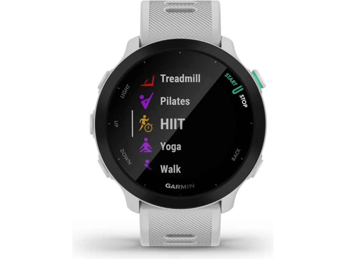 Garmin Forerunner 55 42mm GPS (vit) Smartwatches