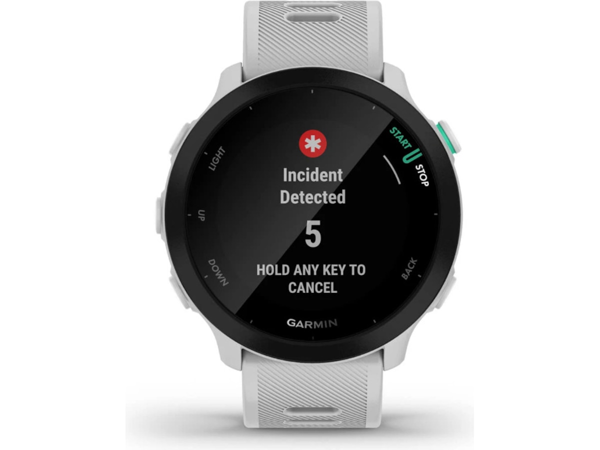 Garmin Forerunner 55 42mm GPS (vit) Smartwatches