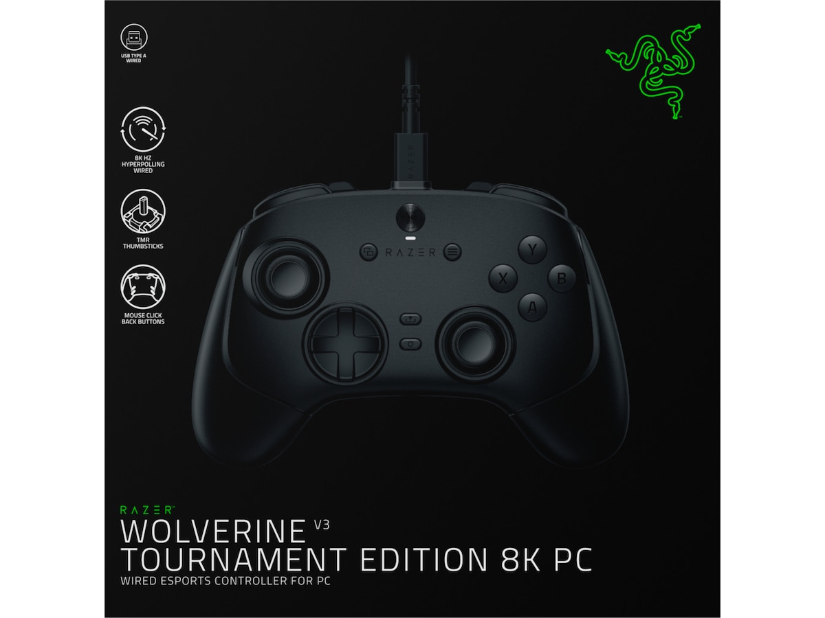 Razer Wolverine V3 Tournament Edition – Optimerad för esport Gamepad
