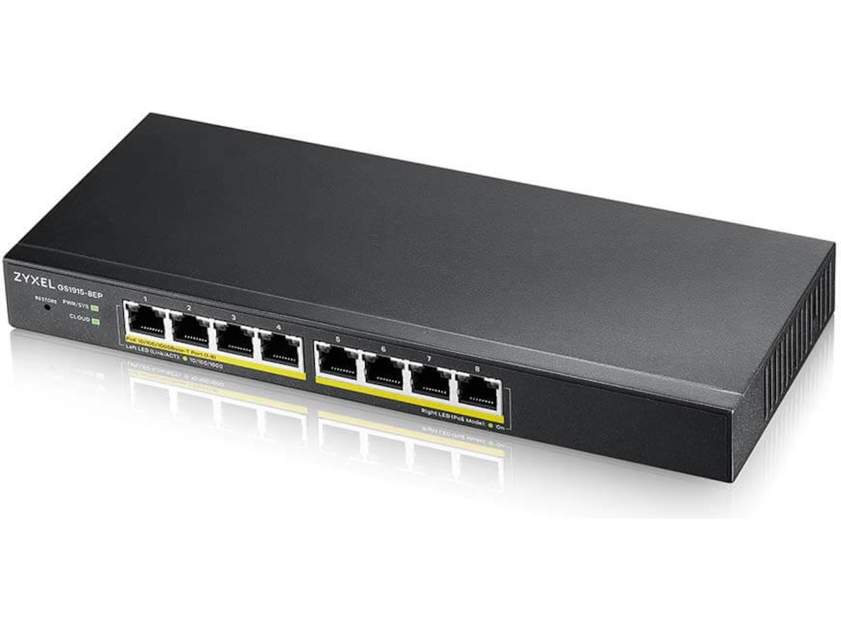Zyxel GS1915-8EP-EU0101F switch Switchar