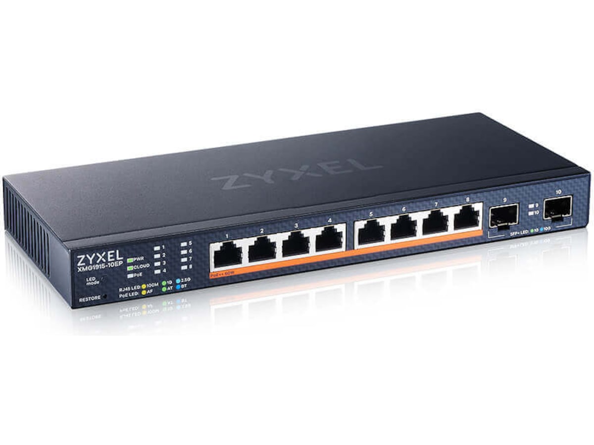 Zyxel XMG1915-10EP switch Switchar