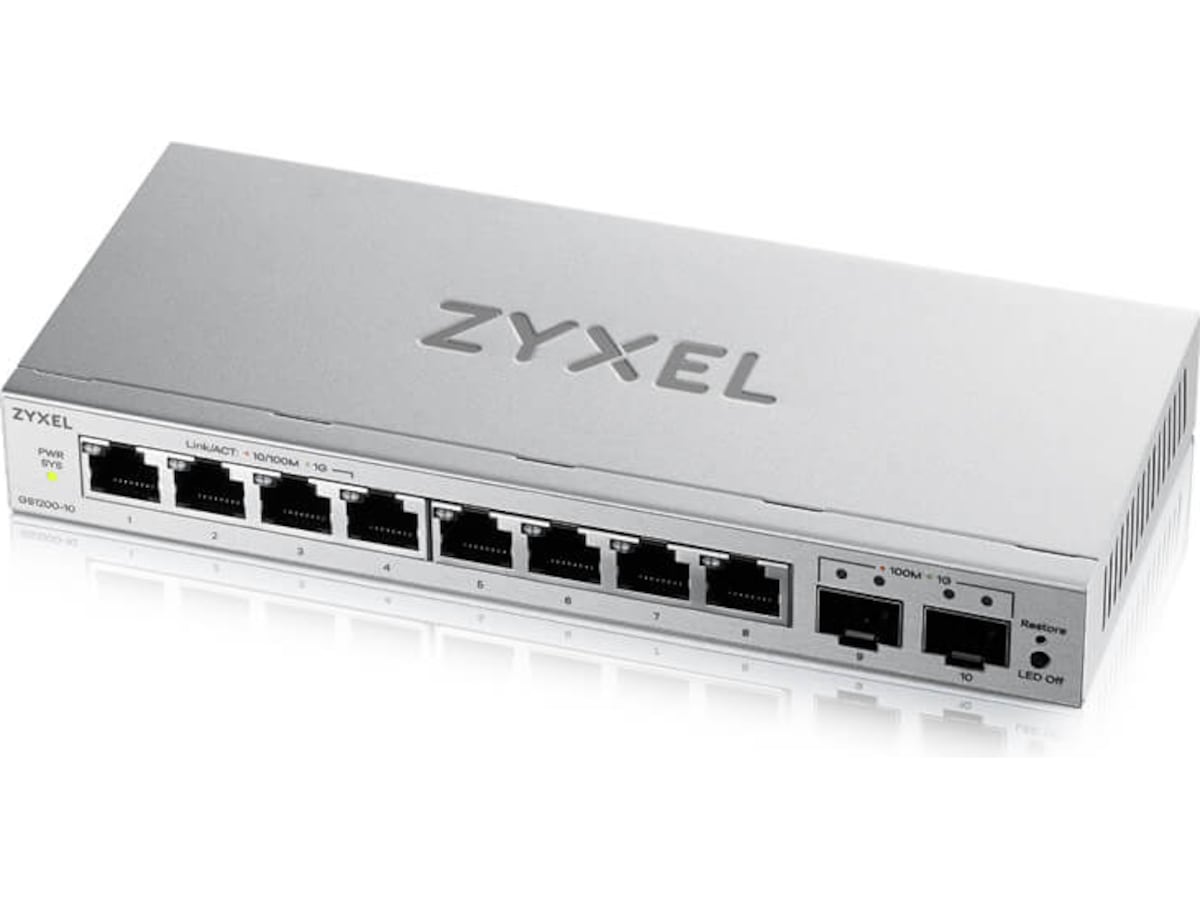 Zyxel GS1200-10V3-EU0101F switch Switchar