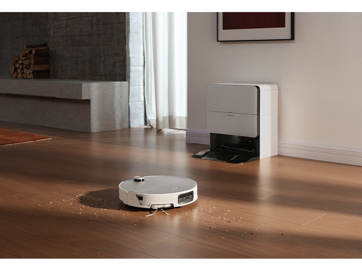 Roborock Saros 20 Sonic robotdammsugare (vit) Robotdammsugare