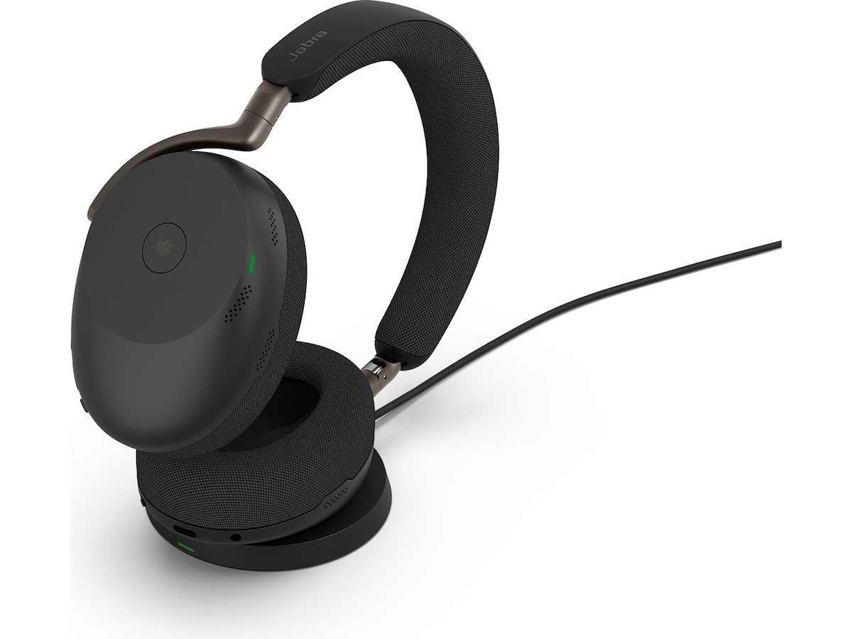 Jabra Evolve3 85 Link390a MS stereo (svart) - Trådlöst headset