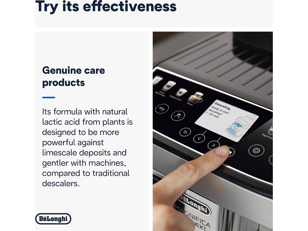 DeLonghi DLSC202 avkalkningsmedel 200 ml Tillbehör till kaffemaskiner