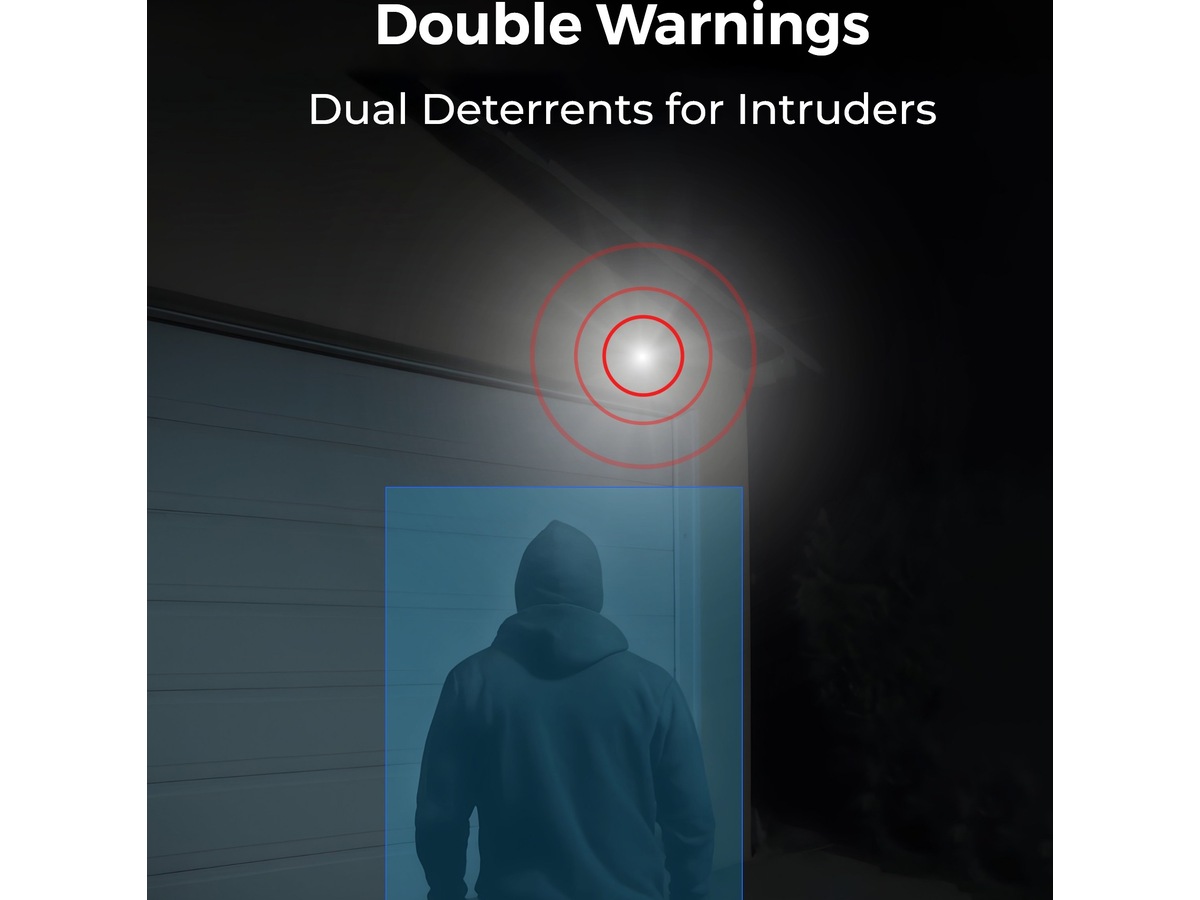 Reolink E1 Outdoor WiFi utomhus övervakningskamera 4-pack Övervakningskamera