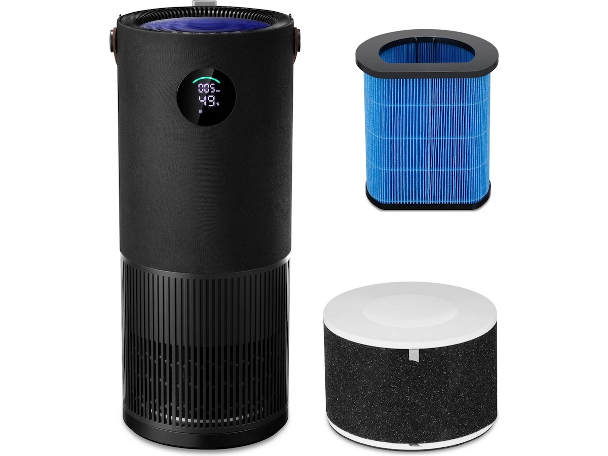Loeffen LFAP7000 kombinerad luftrenare och luftfuktare + vatten- och HEPA-filter Luftrenare