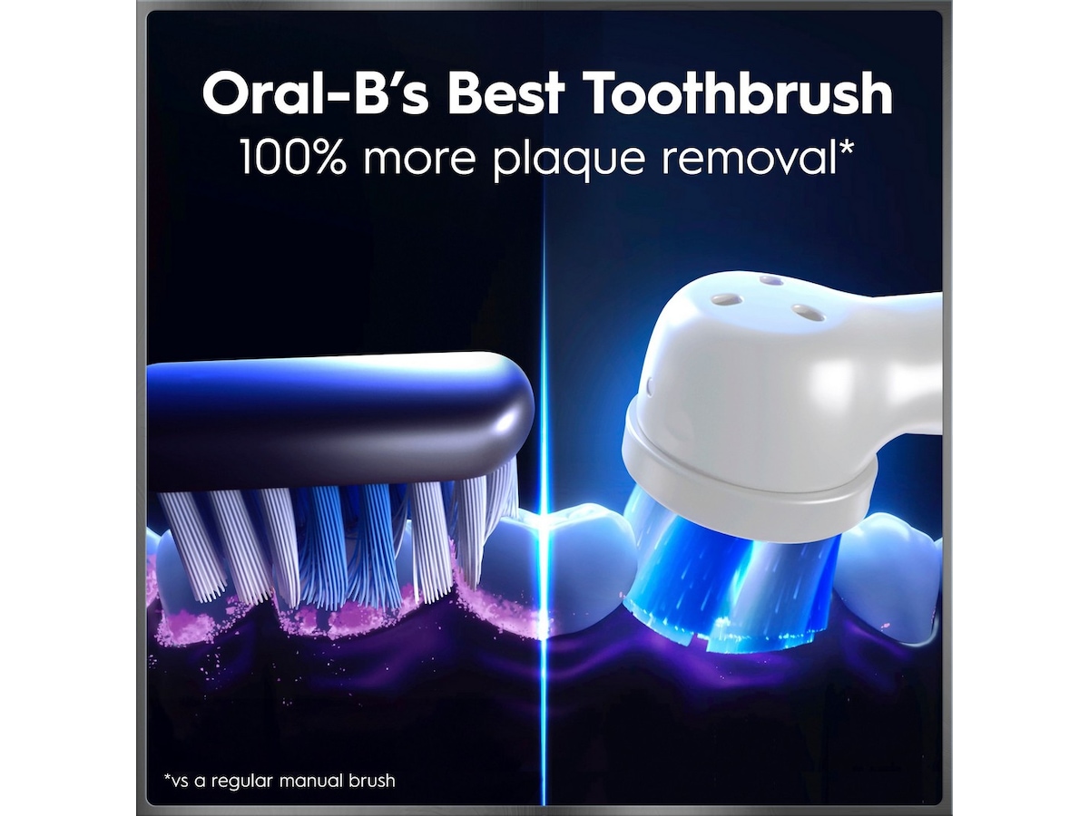 Oral-B iO10 elektrisk tandborste (vit) Tillbehör till tandvård
