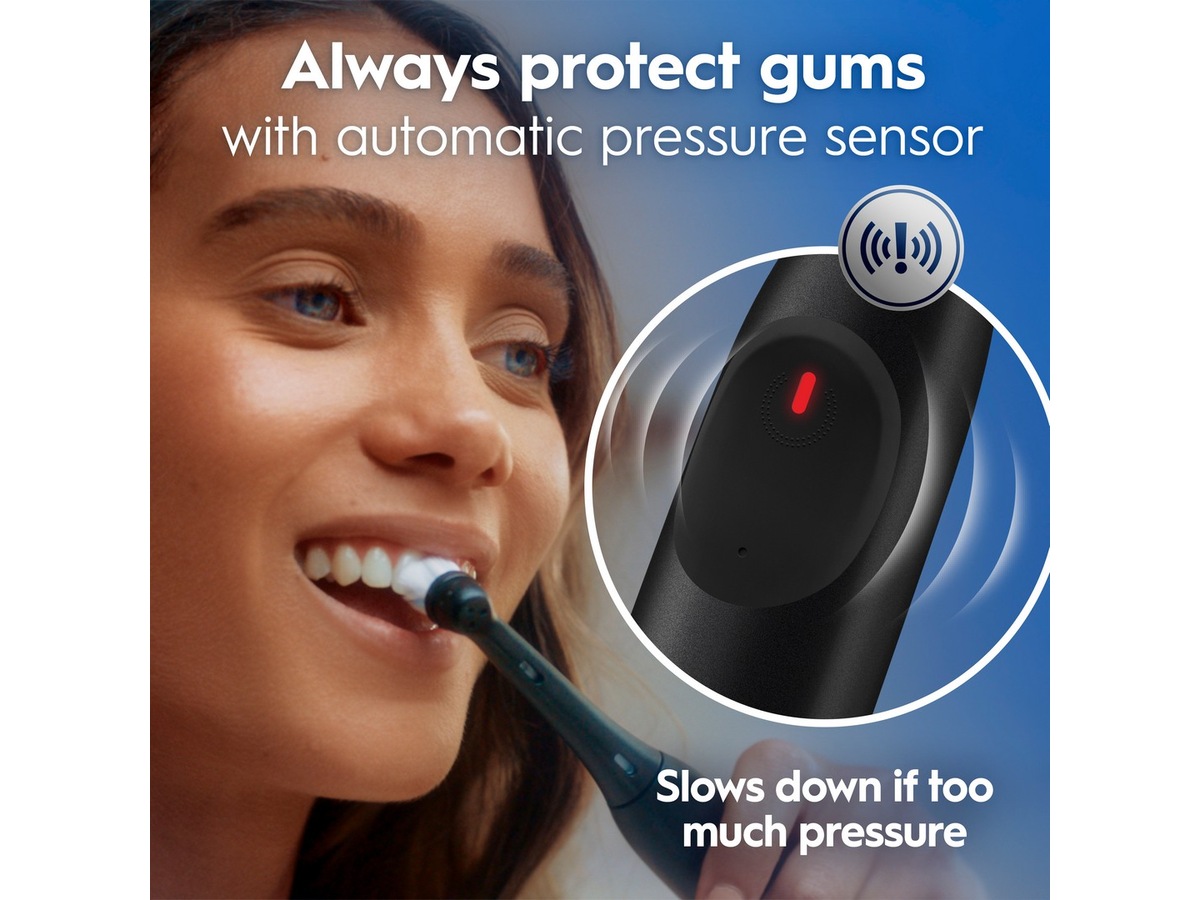 Oral-B iO 2 elektrisk tandborste (Night Black) Tillbehör till tandvård