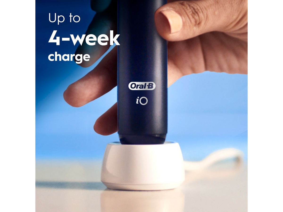 Oral-B iO 2 elektrisk tandborste (Night Black) Tillbehör till tandvård