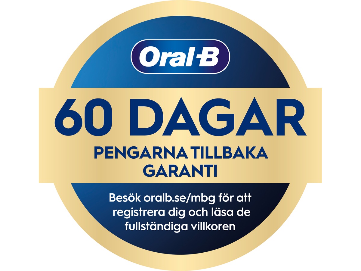 Oral-B iO9 elektrisk tandborste (svart) Tillbehör till tandvård