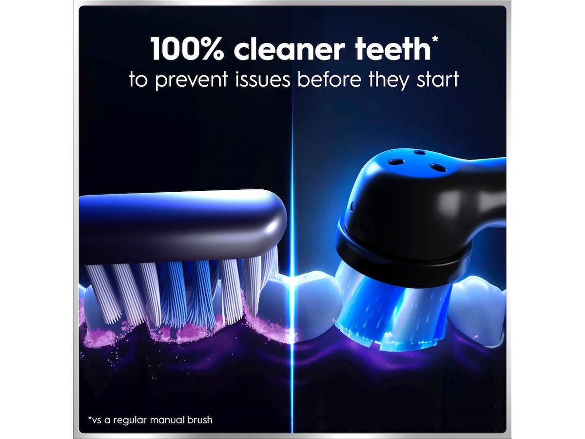 Oral-B iO6 elektrisk tandborste (svart) Eltandborste