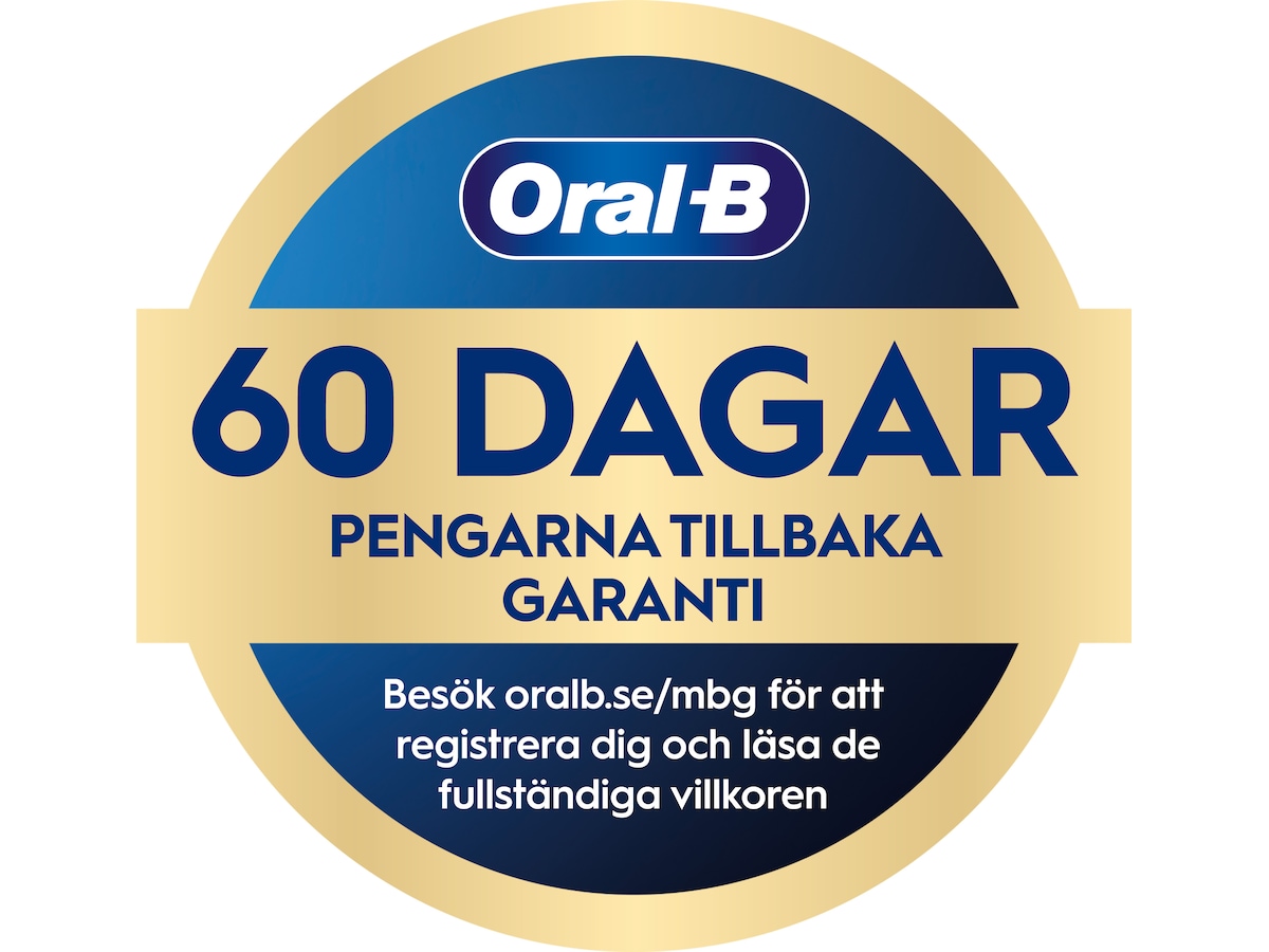 Oral-B iO10 elektrisk tandborste (svart) Tillbehör till tandvård