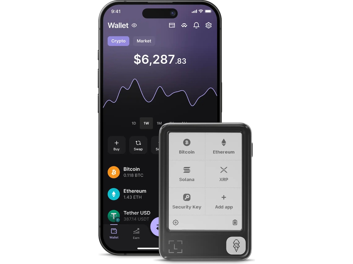 Ledger Nano™ Gen5 inkluderad Ledger Recovery Key Krypto