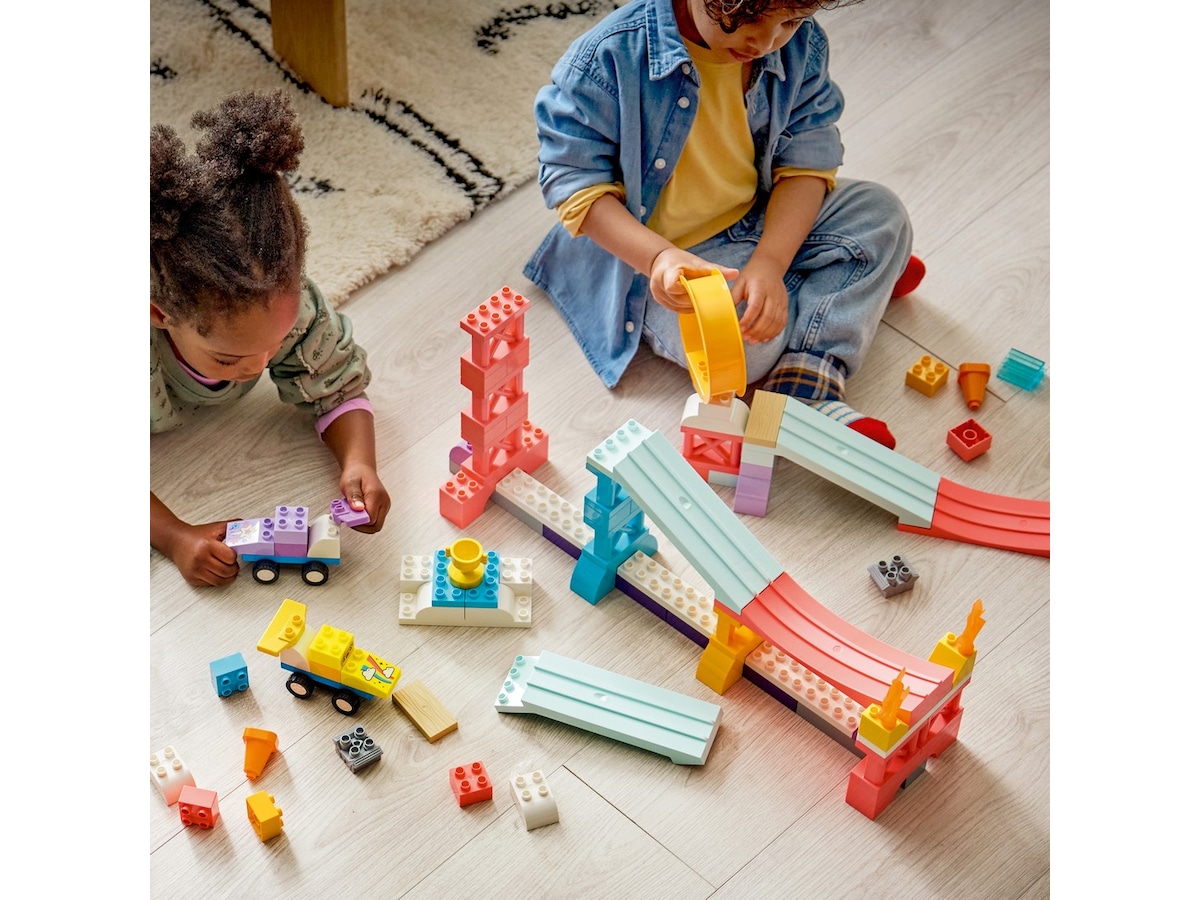 LEGO DUPLO Town 3-i-1 Kreativa ramper med bilar 10478 LEGO