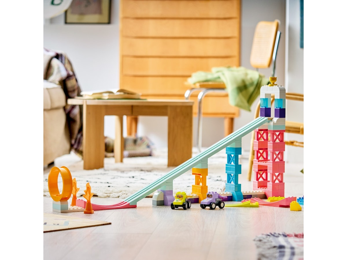 LEGO DUPLO Town 3-i-1 Kreativa ramper med bilar 10478 LEGO
