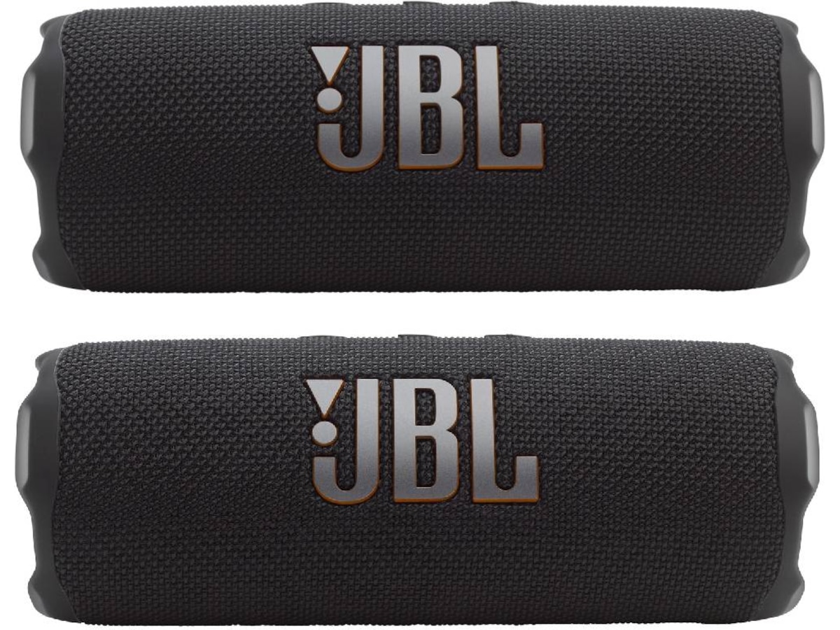 JBL Flip 7 trådlös bluetooth högtalare (svart) 2-pack Trådlös / Bluetooth högtalare