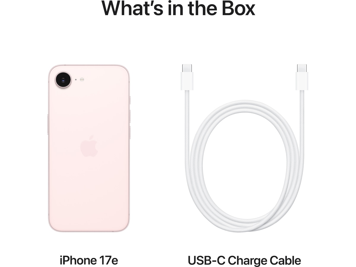 iPhone 17e 512GB (mjuk rosa) Mobiltelefoner