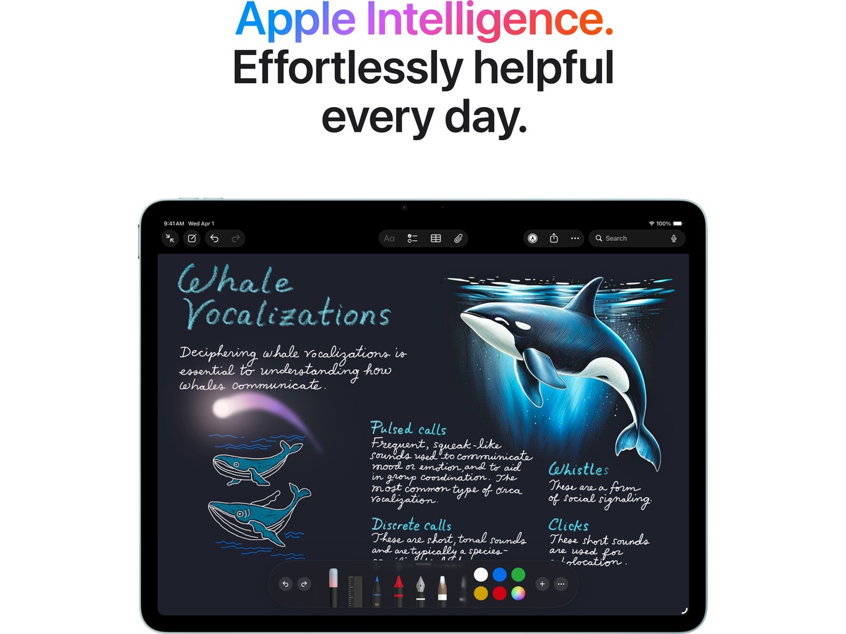 iPad Air 11" (2026) Wi-Fi 512GB (stjärnglans) Surfplattor